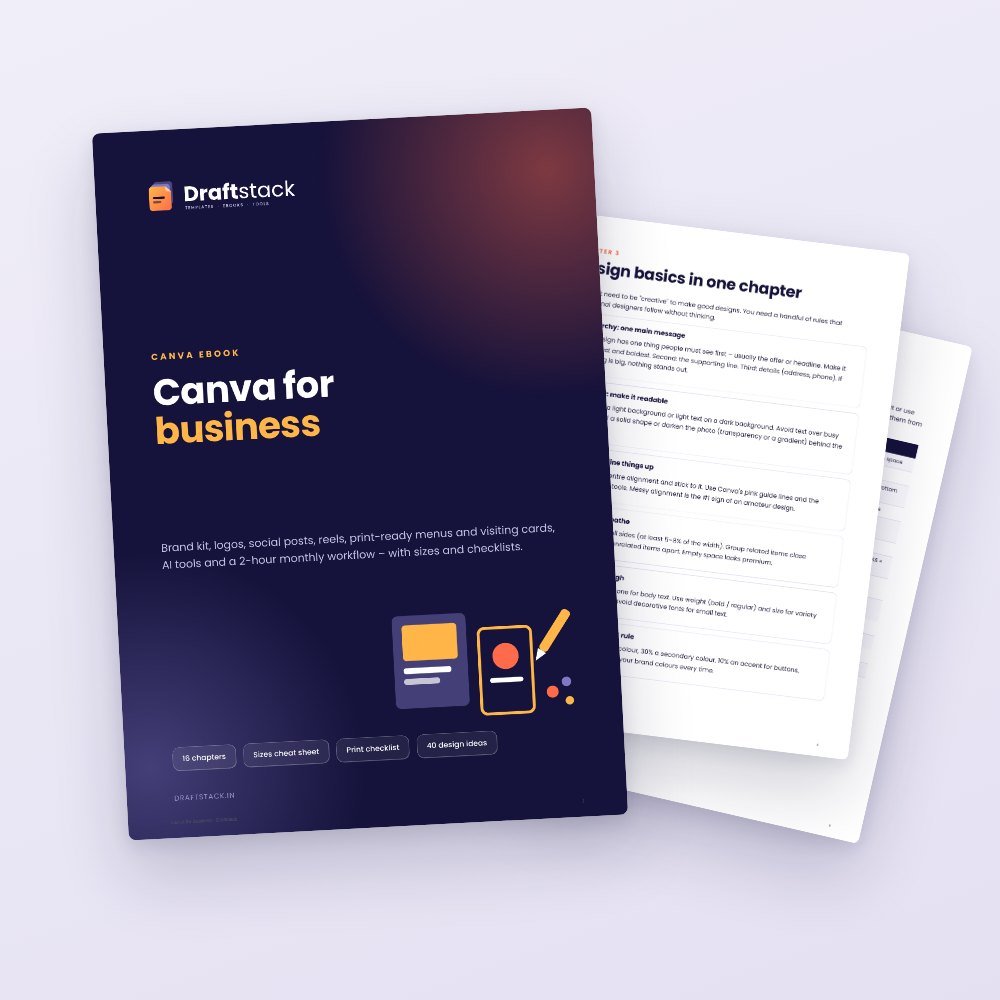 Canva for Business: Brand, Social Posts & Print Design Guide (Ebook) – digital download preview