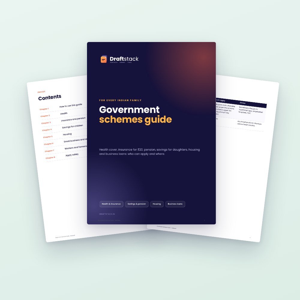 Government Schemes Guide for Families: Health, Insurance, Pension, Housing & Business (Ebook) – ebook preview
