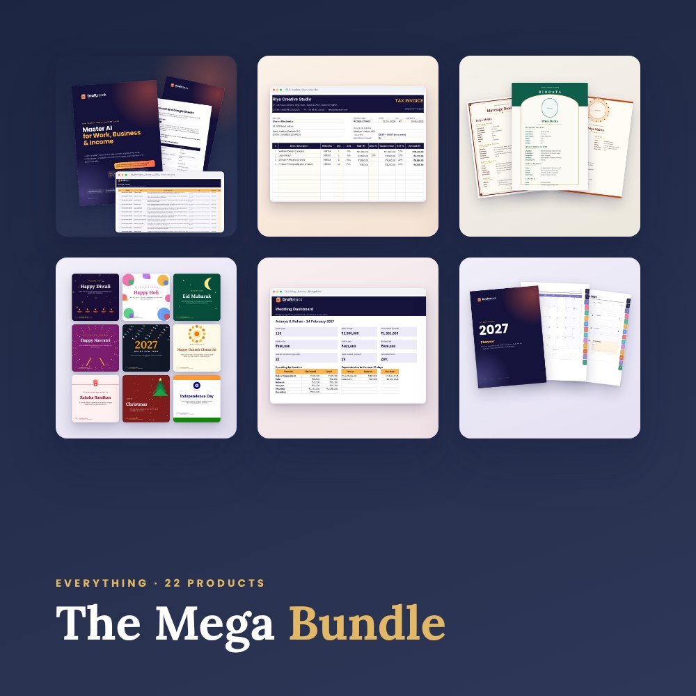 Draftstack Mega Bundle: Everything